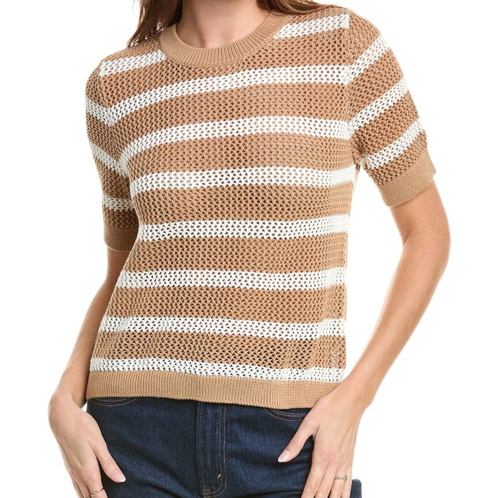 SOLD ~ Laundry By Shelli Segal Crochet Sweater